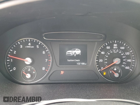 2019 Kia Sorento L with VIN 5XYPG4A37KG515522, listed as a Copart auction lot 49770705 with 102,188 mi miles and Salvage Title. Bid and sale history available at DreamBid. Image 9.