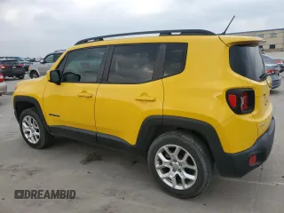 2017 Jeep Renegade Latitude with VIN ZACCJBBB9HPF02614, listed as a Copart auction lot 51486155 with 81,657 mi miles and Salvage Title. Bid and sale history available at carsss.com. Image 2.