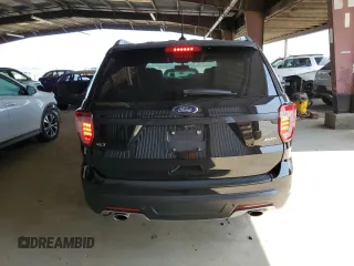 2018 Ford Explorer XLT with VIN 1FM5K8D88JGA56464, listed as a Copart auction lot 61979675 with 63,465 mi miles and Salvage title. Bid and sale history available at DreamBid. Image 6.