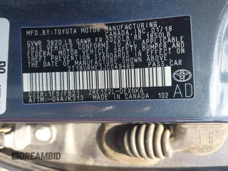 2018 Toyota Corolla L с VIN 2T1BURHE3JC049489, выставлен на аукционе IAAI как лот 42456500 с пробегом 98 788 миль миль и . История ставок и продаж доступна на DreamBid. Изображение 9.