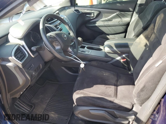 2019 Nissan Murano S with VIN 5N1AZ2MSXKN117734, listed as a Copart auction lot 52803625 with 65,786 mi miles and Salvage title. Bid and sale history available at DreamBid. Image 7.