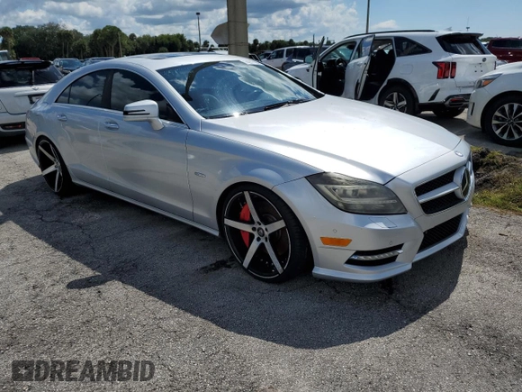 2012 Mercedes-Benz CLS-Class CLS 550 with VIN WDDLJ7DB9CA022839, listed as a Copart auction lot 74277184 with 0 mi miles and Non Repairable. Bid and sale history available at carsss.com. Image 4.