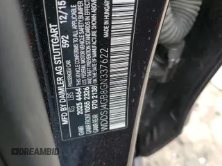 2016 Mercedes-Benz CLA 250 with VIN WDDSJ4GB8GN337622, listed as a Copart auction lot 61073255 with Not provided miles and Clean title. Bid and sale history available at DreamBid. Image 12.