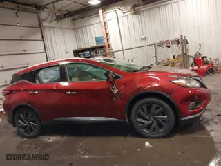 2018 Nissan Murano SL with VIN 5N1AZ2MHXJN154527, listed as a IAAI auction lot 41556427 with 116,935 mi miles. Bid and sale history available at carsss.com. Image 14.