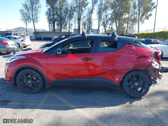 2021 Toyota C-HR LE with VIN JTNKHMBX3M1111916, listed as a IAAI auction lot 41837020 with 65,298 mi miles. Bid and sale history available at carsss.com. Image 15.