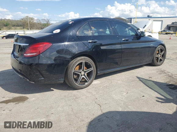 2016 Mercedes-Benz C 450 AMG with VIN 55SWF6EB1GU112905, listed as a Copart auction lot 51750185 with 70,084 mi miles and Clean Title. Bid and sale history available at carsss.com. Image 3.