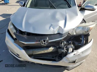 2016 Honda HR-V EX with VIN 3CZRU5H5XGM709903, listed as a Copart auction lot 56096995 with 44,610 mi miles and Salvage Title. Bid and sale history available at DreamBid. Image 12.