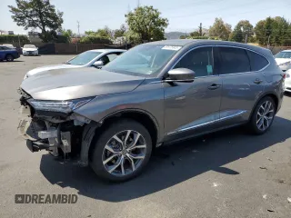 2023 Acura MDX Technology with VIN 5J8YD9H40PL006068, listed as a Copart auction lot 59975965 with 43,192 mi miles and Salvage title. Bid and sale history available at DreamBid. Image 1.