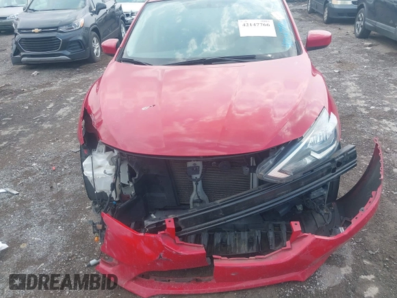 2019 Nissan Sentra SV with VIN 3N1AB7AP9KY233812, listed as a IAAI auction lot 42147766 with 83,006 mi miles and . Bid and sale history available at DreamBid. Image 13.