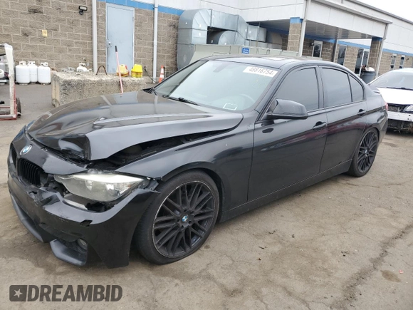 2012 BMW 3 Series 328i with VIN WBA3A5G54CNN65445, listed as a Copart auction lot 48816754 with 141,041 mi miles and Salvage Title. Bid and sale history available at carsss.com. Image 1.