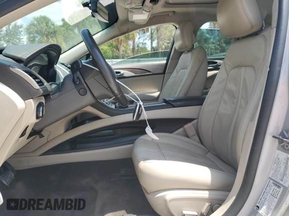2018 Lincoln MKZ Hybrid Select with VIN 3LN6L5LU6JR625352, listed as a Copart auction lot 57350515 with 156,723 mi miles and Salvage title. Bid and sale history available at DreamBid. Image 7.