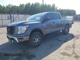 2023 Nissan Titan SV with VIN 1N6AA1EC6PN101712, listed as a IAAI auction lot 40206621 with 50,210 mi miles and . Bid and sale history available at DreamBid. Image 18.