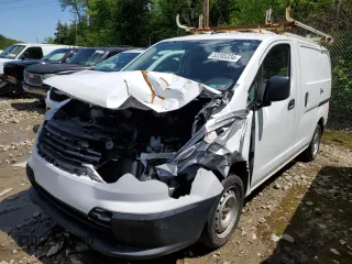 2017 Chevrolet City Express Cargo Van LT with VIN 3N63M0ZN0HK719606, listed as a Copart auction lot 53205334 with 89,838 mi miles and Salvage Title. Bid and sale history available at carsss.com. Image 1.