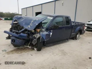 2007 Ford F-150 STX with VIN 1FTRX02W07KC22346, listed as a Copart auction lot 42942555 with 253,980 mi miles and Salvage Title. Bid and sale history available at carsss.com. Image 1.