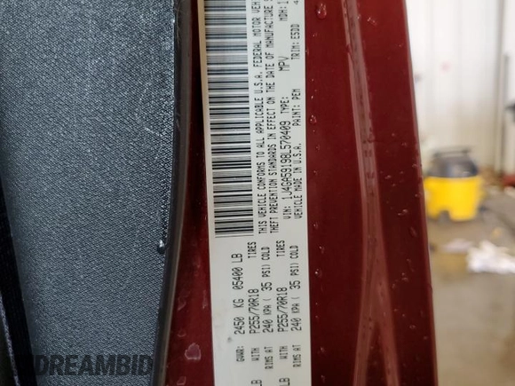 2008 Jeep Wrangler Unlimited Sahara z VIN 1J4GA59198L570409, wystawiony jako Copart lot #58853295 z przebiegiem 84 502 mil mil oraz Nie do naprawy • Non repairable. Historia ofert i sprzedaży dostępna na DreamBid. Obrazek 13.