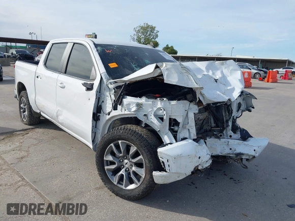 2021 Chevrolet Silverado 1500 RST with VIN 1GCPWDED6MZ109368, listed as a IAAI auction lot 41092790 with 49,755 mi miles. Bid and sale history available at carsss.com. Image 1.