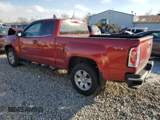 2015 GMC Canyon 4WD SLE with VIN 1GTH6BE3XF1180185, listed as a Copart auction lot 89046915 with 0 mi miles and Salvage Title. Bid and sale history available at carsss.com. Image 2.