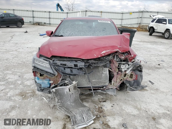 2017 Acura ILX w/Premium/A-SPEC Pkg with VIN 19UDE2F88HA005854, listed as a Copart auction lot 83046454 with 29,836 mi miles and Salvage Title. Bid and sale history available at carsss.com. Image 5.