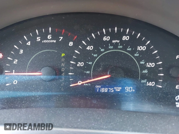2009 Toyota Camry with VIN 4T1BE46K59U858074, listed as a IAAI auction lot 42201126 with 118,875 mi miles and . Bid and sale history available at DreamBid. Image 7.