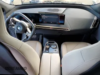 2023 BMW iX xDrive50 with VIN WB523CF06PCM05213, listed as a Copart auction lot 43619624 with 11,863 mi miles. Bid and sale history available at carsss.com. Image 8.