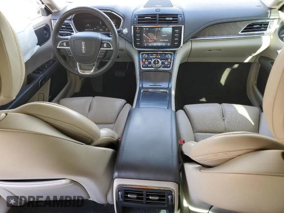 2019 Lincoln Continental Select z VIN 1LN6L9SK8K5601999, wystawiony jako Copart lot #84455404 z przebiegiem 54 521 mil mil oraz Szkoda całkowita • Salvage title. Historia ofert i sprzedaży dostępna na DreamBid. Obrazek 8.
