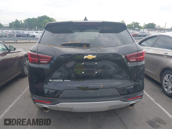 2025 Chevrolet Blazer LT with VIN 3GNKBHR43SS184196, listed as a IAAI auction lot 42223399 with 3,656 mi miles and . Bid and sale history available at DreamBid. Image 16.