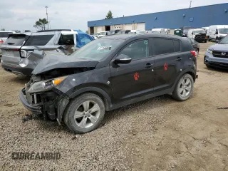 2011 Kia Sportage LX z VIN KNDPB3A22B7023171, wystawiony jako Copart lot #59193995 z przebiegiem 143 845 mil mil oraz Czysty tytuł • Clean title. Historia ofert i sprzedaży dostępna na DreamBid. Obrazek 1.