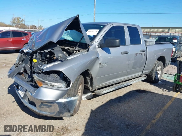 2020 Ram 1500 Classic Tradesman with VIN 1C6RR6FG4LS146146, listed as a IAAI auction lot 41218118 with 69,626 mi miles. Bid and sale history available at carsss.com. Image 2.