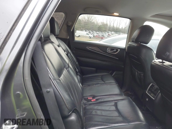 2014 Infiniti QX60 with VIN 5N1AL0MMXEC509166, listed as a IAAI auction lot 41668998 with 122,687 mi miles and . Bid and sale history available at DreamBid. Image 8.