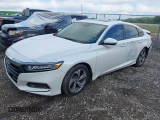 2018 Honda Accord EX with VIN 1HGCV1F40JA048593, listed as a IAAI auction lot 42572510 with 144,604 mi miles and . Bid and sale history available at DreamBid. Image 2.