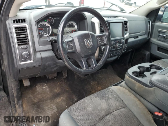 2016 Ram 1500 Big Horn with VIN 1C6RR7LM1GS198503, listed as a Copart auction lot 60118915 with 155,012 mi miles and Salvage title. Bid and sale history available at DreamBid. Image 8.