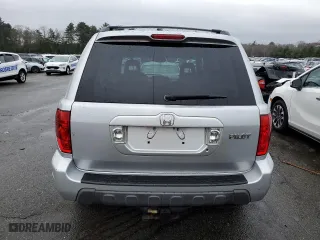 2003 Honda Pilot EX with VIN 2HKYF18503H549440, listed as a Copart auction lot 54576885 with 0 mi miles and Non Repairable. Bid and sale history available at carsss.com. Image 6.