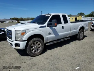 2015 Ford Super Duty F-250 SRW XLT with VIN 1FT7X2BT9FEB24065, listed as a Copart auction lot 51700525 with 204,885 mi miles and Salvage Title. Bid and sale history available at carsss.com. Image 1.