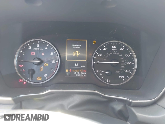 2023 Subaru Outback Onyx with VIN 4S4BTALC5P3193942, listed as a IAAI auction lot 42377732 with 19,974 mi miles and . Bid and sale history available at DreamBid. Image 7.