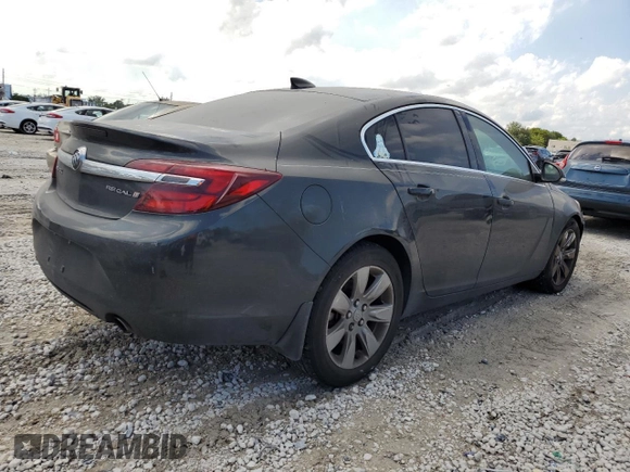 2015 Buick Regal z VIN 2G4GK5EX9F9296416, wystawiony jako Copart lot #57057725 z przebiegiem 177 218 mil mil oraz Czysty tytuł • Clean title. Historia ofert i sprzedaży dostępna na DreamBid. Obrazek 3.