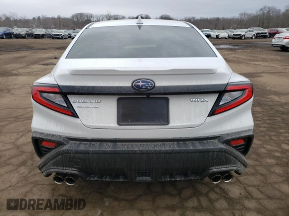 2024 Subaru WRX Limited with VIN JF1VBAN61R9813574, listed as a Copart auction lot 47877155 with 258 mi miles and Salvage title. Bid and sale history available at DreamBid. Image 6.