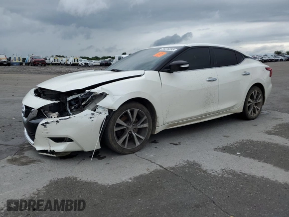 2016 Nissan Maxima SL with VIN 1N4AA6AP4GC403672, listed as a Copart auction lot 58226895 with 153,679 mi miles and Salvage title. Bid and sale history available at DreamBid. Image 1.