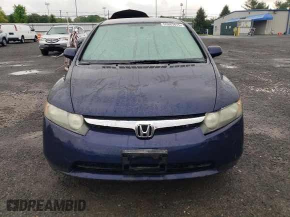 2008 Honda Civic LX with VIN 1HGFA16588L114789, listed as a Copart auction lot 55863815 with 197,062 mi miles and Clean Title. Bid and sale history available at DreamBid. Image 5.