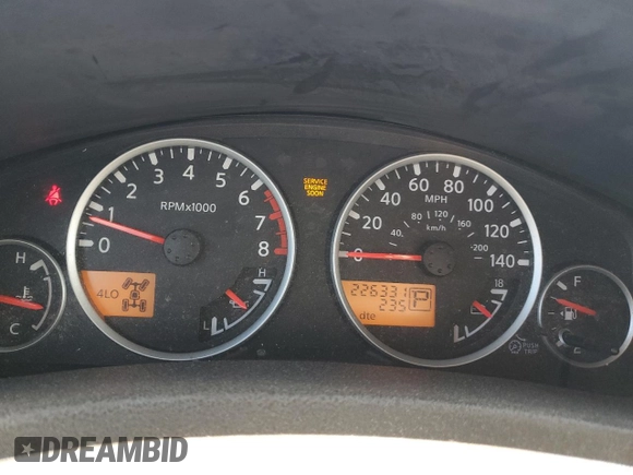 2009 Nissan Pathfinder S with VIN 5N1AR18B89C608734, listed as a Copart auction lot 84541184 with 226,331 mi miles and Salvage Title. Bid and sale history available at carsss.com. Image 9.