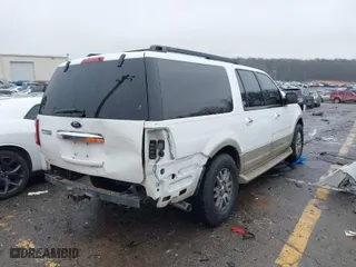 2010 Ford Expedition EL XLT with VIN 1FMJK1H59AEB68949, listed as a IAAI auction lot 41433638 with 299,349 mi miles. Bid and sale history available at carsss.com. Image 4.