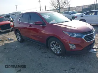 2019 Chevrolet Equinox LT z VIN 2GNAXTEV2K6137402, wystawiony jako IAAI lot #41931194 z przebiegiem Nie podano mil oraz . Historia ofert i sprzedaży dostępna na DreamBid. Obrazek 1.