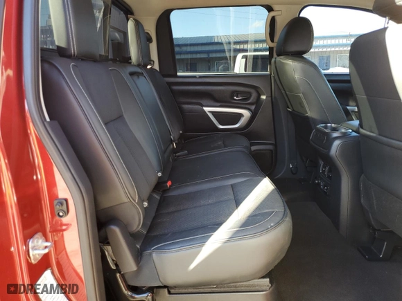 2019 Nissan Titan SV with VIN 1N6AA1E55KN520743, listed as a Copart auction lot 42918965 with 0 mi miles and Salvage Title. Bid and sale history available at carsss.com. Image 10.