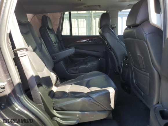2015 Cadillac Escalade Premium with VIN 1GYS4NKJ4FR644633, listed as a Copart auction lot 68281054 with 143,470 mi miles and Salvage Title. Bid and sale history available at carsss.com. Image 10.