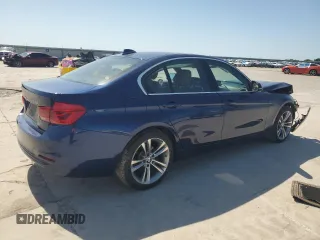 2017 BMW 3 Series 330i with VIN WBA8B9G55HNU50550, listed as a Copart auction lot 52237175 with Not Provided miles and Salvage Title. Bid and sale history available at DreamBid. Image 3.