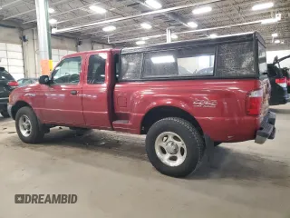 2001 Ford Ranger XL Fleet with VIN 1FTZR15EX1PA99295, listed as a Copart auction lot 50821715 with 191,850 mi miles and Clean Title. Bid and sale history available at DreamBid. Image 2.