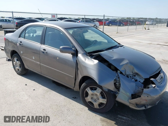 2004 Toyota Corolla CE with VIN 2T1BR38E64C254811, listed as a IAAI auction lot 41930304 with 160,533 mi miles and . Bid and sale history available at DreamBid. Image 1.