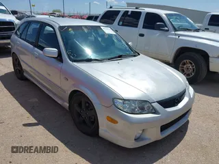 2003 Mazda Protege z VIN JM1BJ245731221133, wystawiony jako IAAI lot #42398641 z przebiegiem 218 108 mil mil oraz . Historia ofert i sprzedaży dostępna na DreamBid. Obrazek 1.