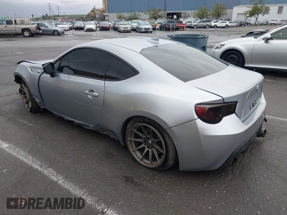 2016 Scion FR-S with VIN JF1ZNAA1XG8709798, listed as a IAAI auction lot 41713314 with 139,450 mi miles. Bid and sale history available at carsss.com. Image 3.