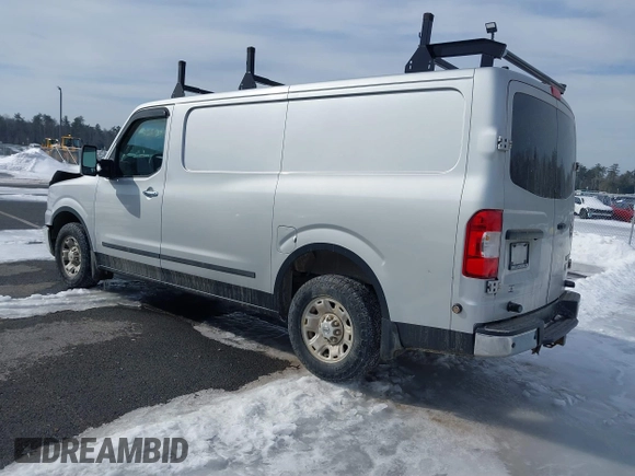 2012 Nissan NV SV with VIN 1N6AF0KY7CN111204, listed as a IAAI auction lot 41629282 with 102,508 mi miles. Bid and sale history available at carsss.com. Image 3.
