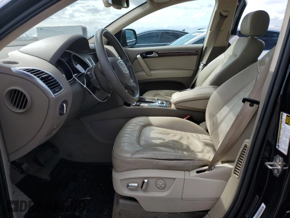 2012 Audi Q7 Premium Plus with VIN WA1LGAFE6CD000593, listed as a Copart auction lot 56414825 with 163,210 mi miles and Clean title. Bid and sale history available at DreamBid. Image 7.